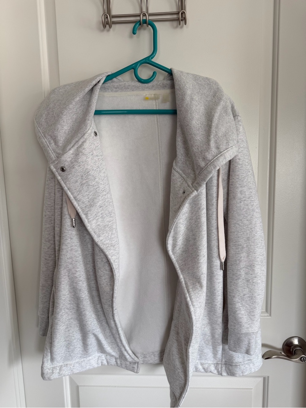 Zella Light Gray Women's Wrap Jacket